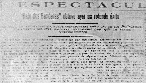 “Bajo dos Banderas” obtuvo ayer un rotundo éxito