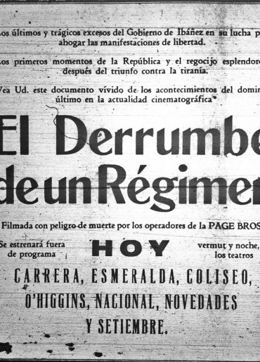 El derrumbe de un régimen (o La película completa de la revolución)