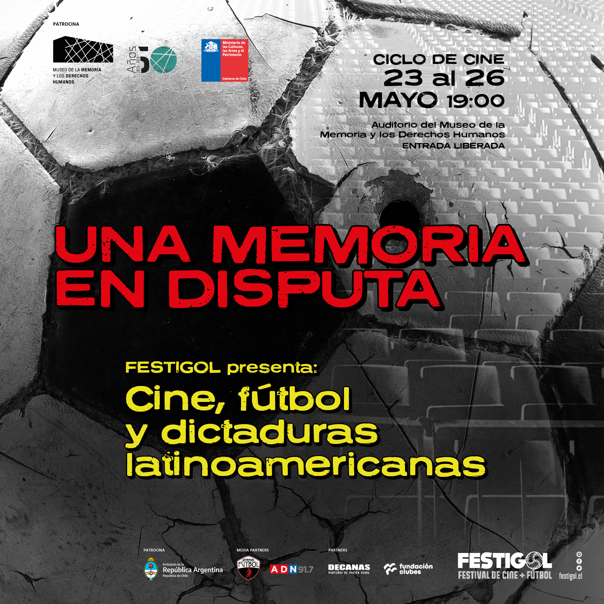 Mmdh Y Festigol Organizan El Ciclo «una Memoria En Disputa En