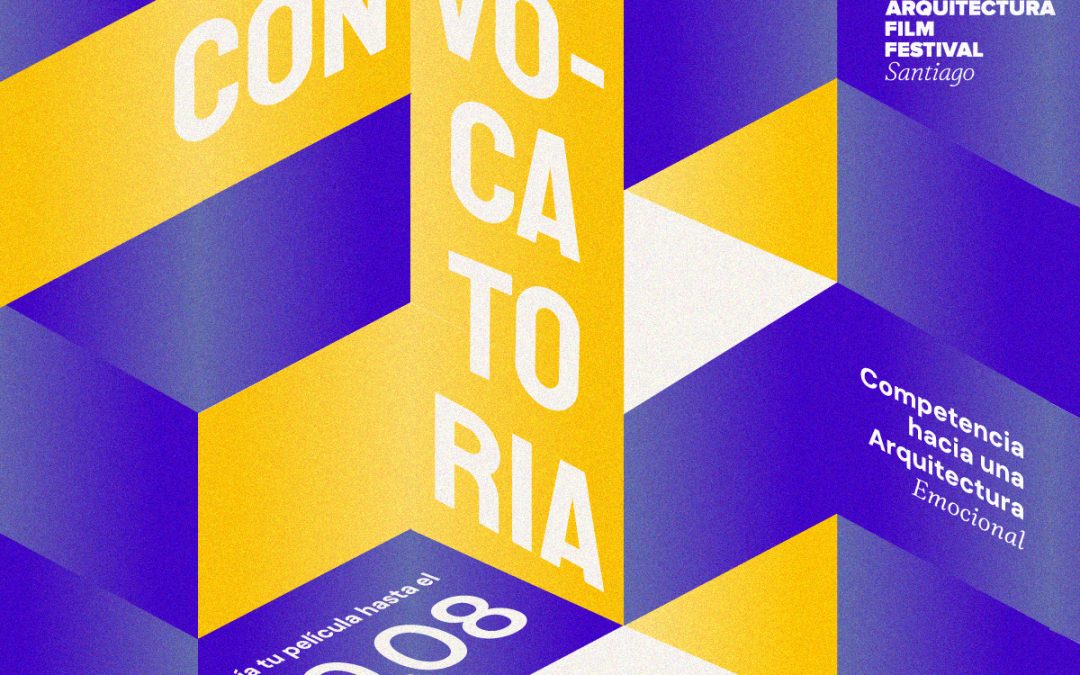 Convocatoria abierta: Sé parte del Arquitectura Film Festival Santiago